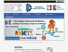 Tablet Screenshot of itesme.edu.mx